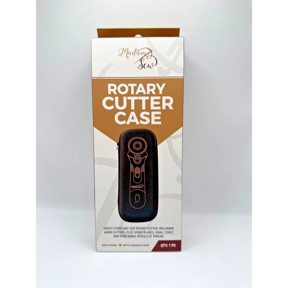 New In Box:‎ Madam Sew Rotary Cutter Storage Case